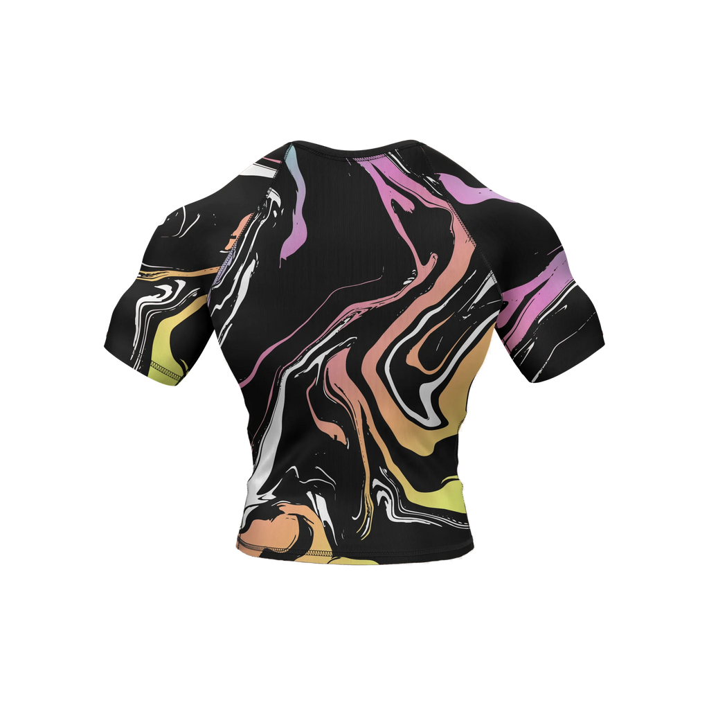 Prism Melt - Premium BJJ Rash Guard / Compression Top for Men/Women