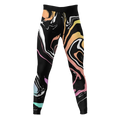 Prism Swirl – Premium BJJ Rash Guard Compression Pants/Spats/Leggings for Men & Women