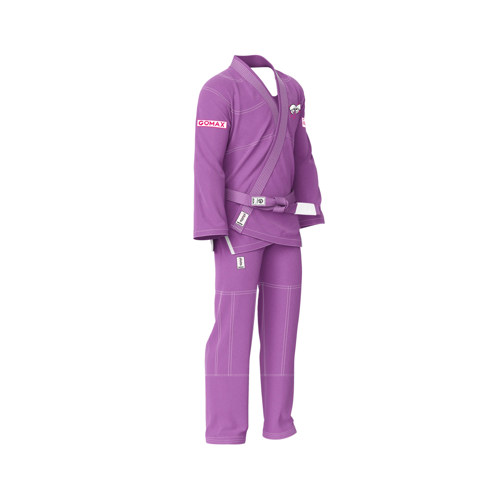 purple jiu jitsu gi featuring reinforced collar and breathable fabric for comfort and performance