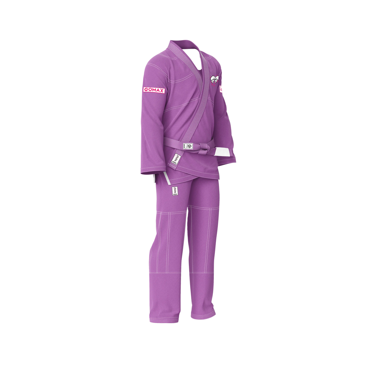 purple jiu jitsu gi featuring reinforced collar and breathable fabric for comfort and performance