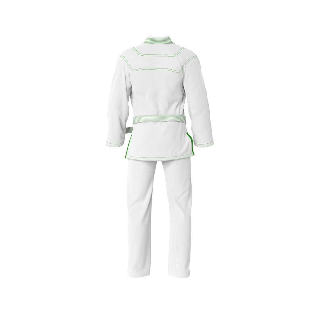 White Rattle Snake Sublimation Brazilian Jiu Jitsu Gi - Premium Elite Series (BJJ GI)