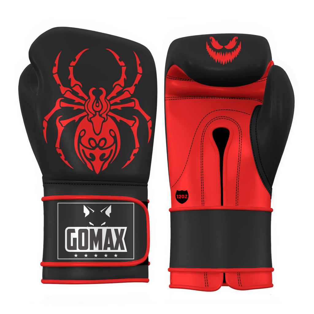Iron Strike Pro Boxing Glove - Spider (Red/Black)