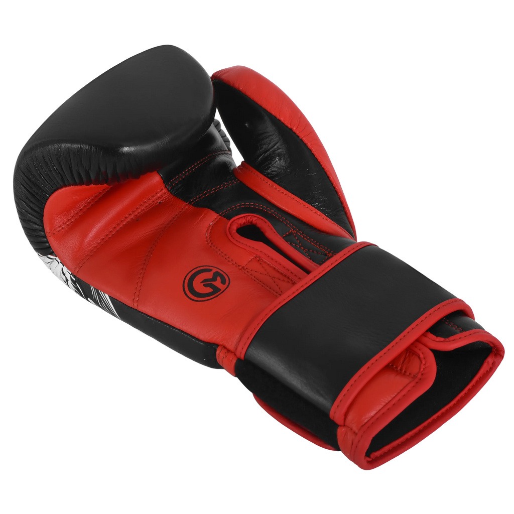Professional boxing glove Skull edition Red/Black