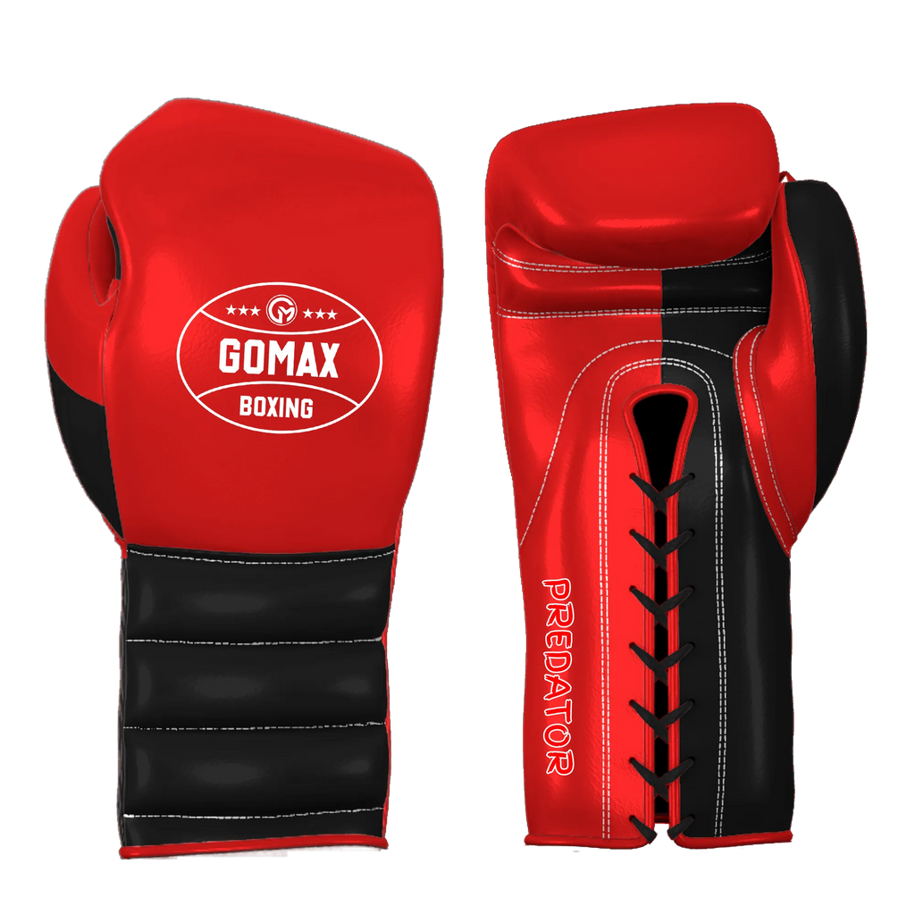 Predator Pro Boxing Glove - Power Strike (Red/Black)