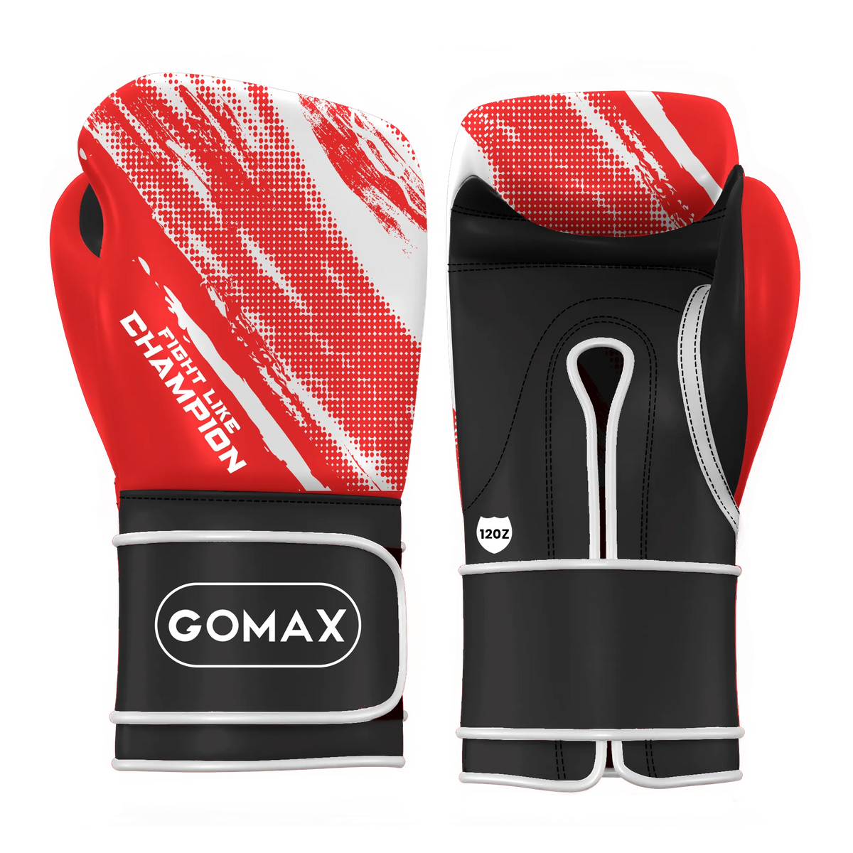 Iron Strike Pro Boxing Glove - Abstract (Red/White)