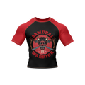 Samurai Warrior - Premium BJJ Rash Guard / Compression Top for Men/Women (Guardian Line)