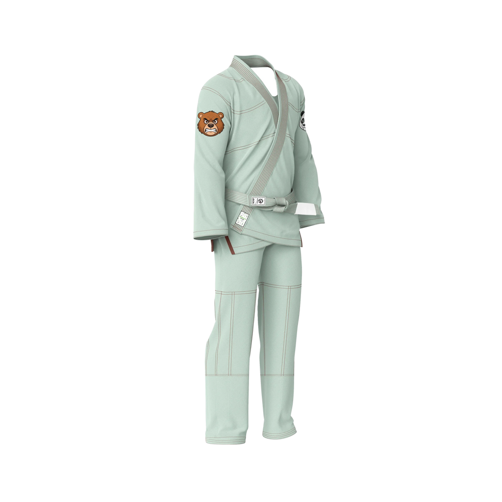Sea Green BJJ Gi - Brazilian Jiu Jitsu Gi - Pro Series - Zen & Zook