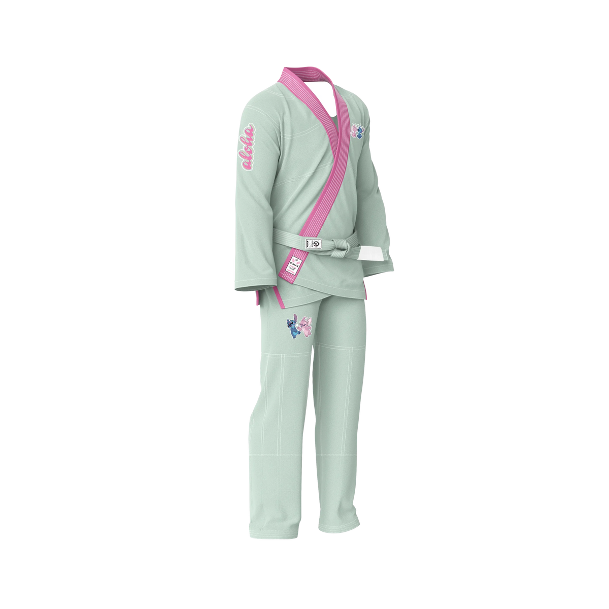 Sea Green BJJ Gi - Brazilian Jiu Jitsu Gi - Pro Series - Aloha