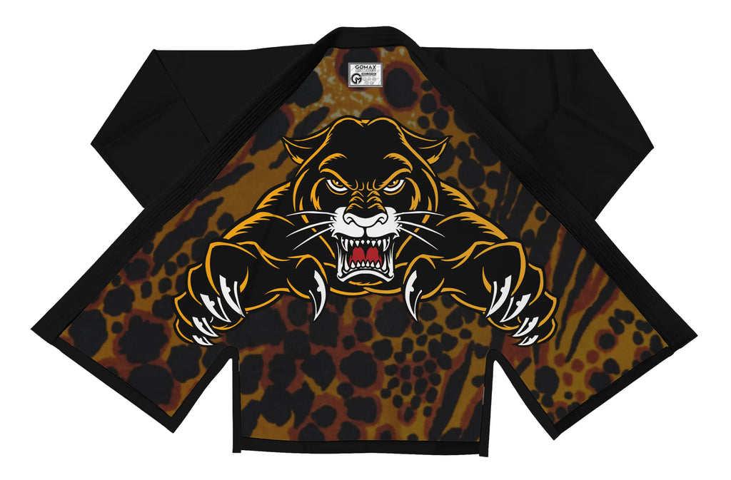 Shadow Panther Sublimation Black Brazilian Jiu Jitsu Gi - Premium Elite Series (BJJ GI)
