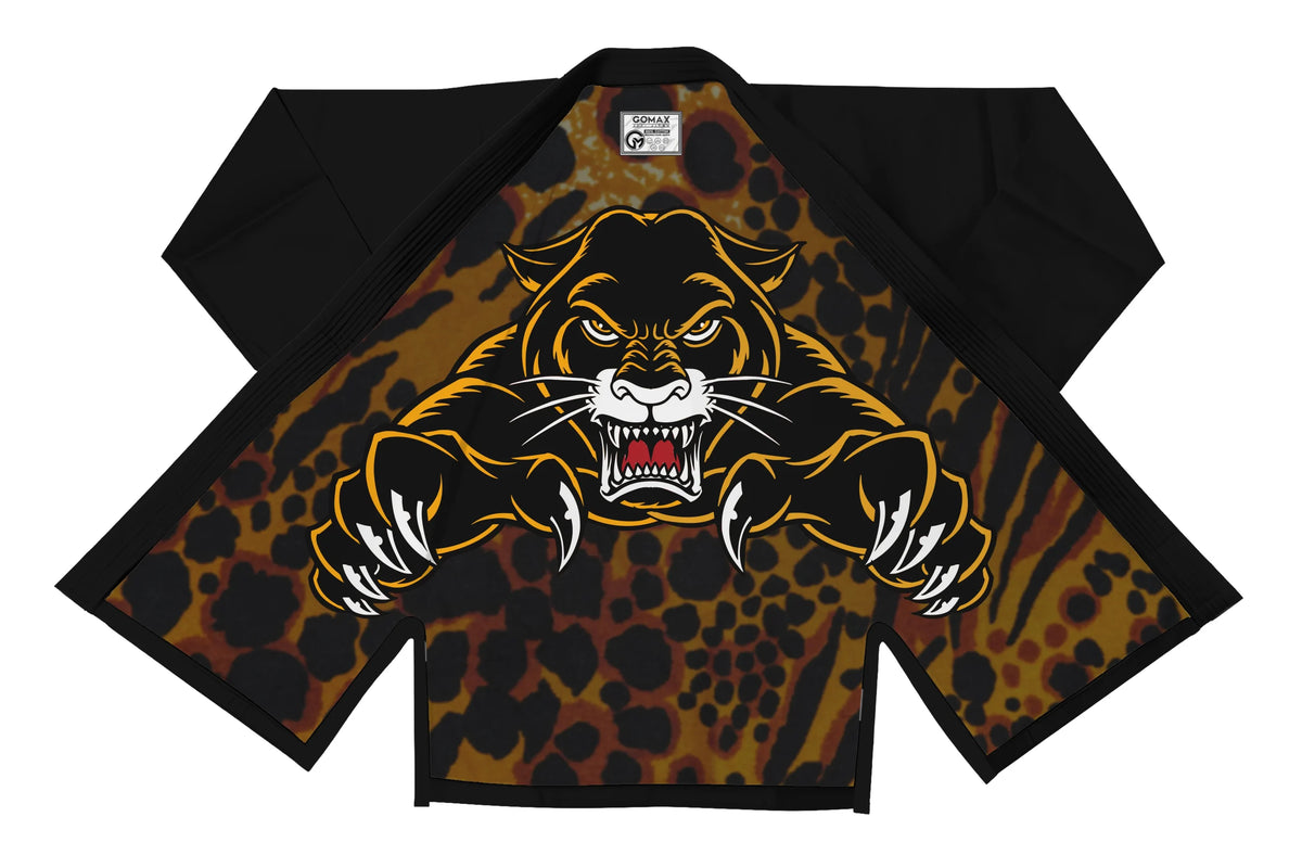 Shadow Panther Sublimation Black Brazilian Jiu Jitsu Gi - Premium Elite Series (BJJ GI)