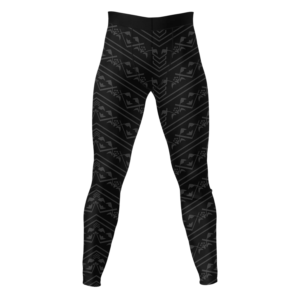 Shadow Vortex – Premium BJJ Rash Guard Compression Pants/Spats/Leggings for Men & Women