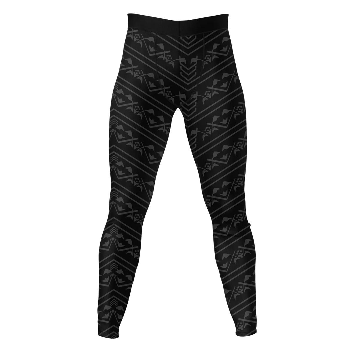 Shadow Vortex – Premium BJJ Rash Guard Compression Pants/Spats/Leggings for Men & Women
