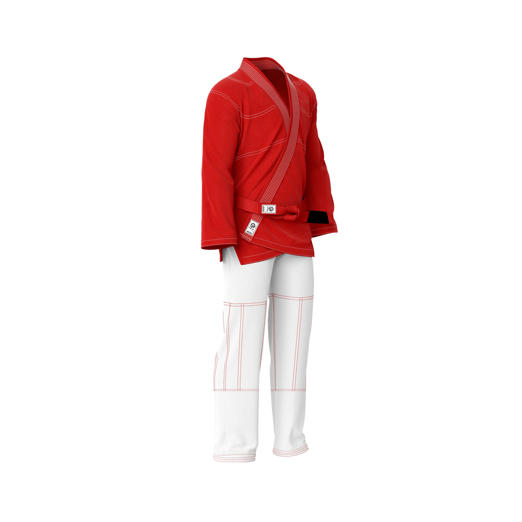 Red/White BJJ Gi - Brazilian Jiu Jitsu Gi Core Series - G3