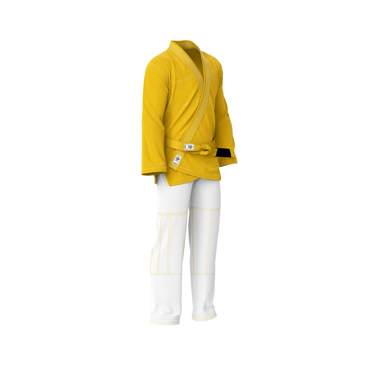 Yellow/White BJJ Gi - Brazilian Jiu Jitsu Gi Core Series - G3
