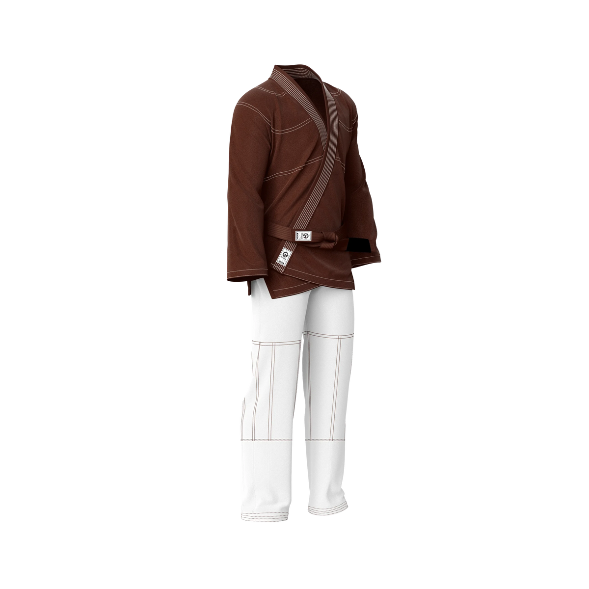 Brown/White BJJ Gi - Brazilian Jiu Jitsu Gi Core Series - G3