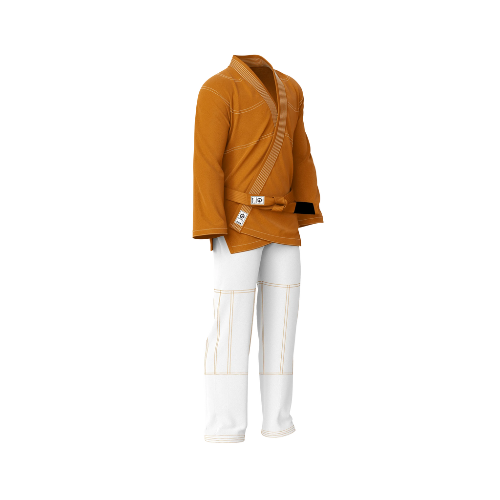 Orange/White BJJ Gi - Brazilian Jiu Jitsu Gi Core Series - G3