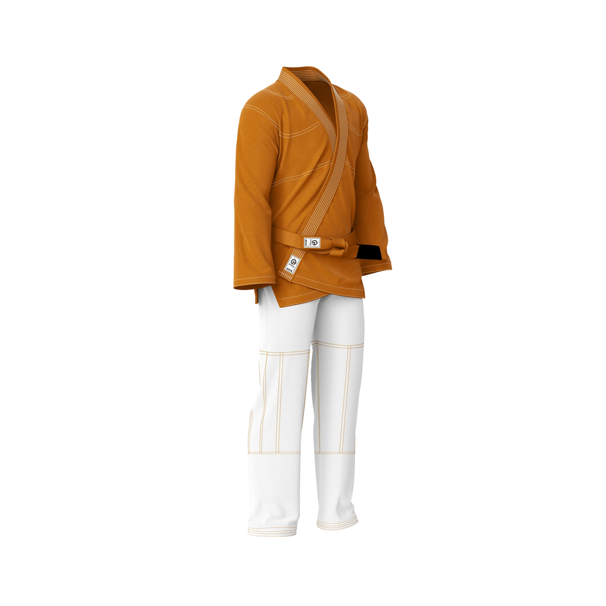 Orange/White BJJ Gi - Brazilian Jiu Jitsu Gi Core Series - G3