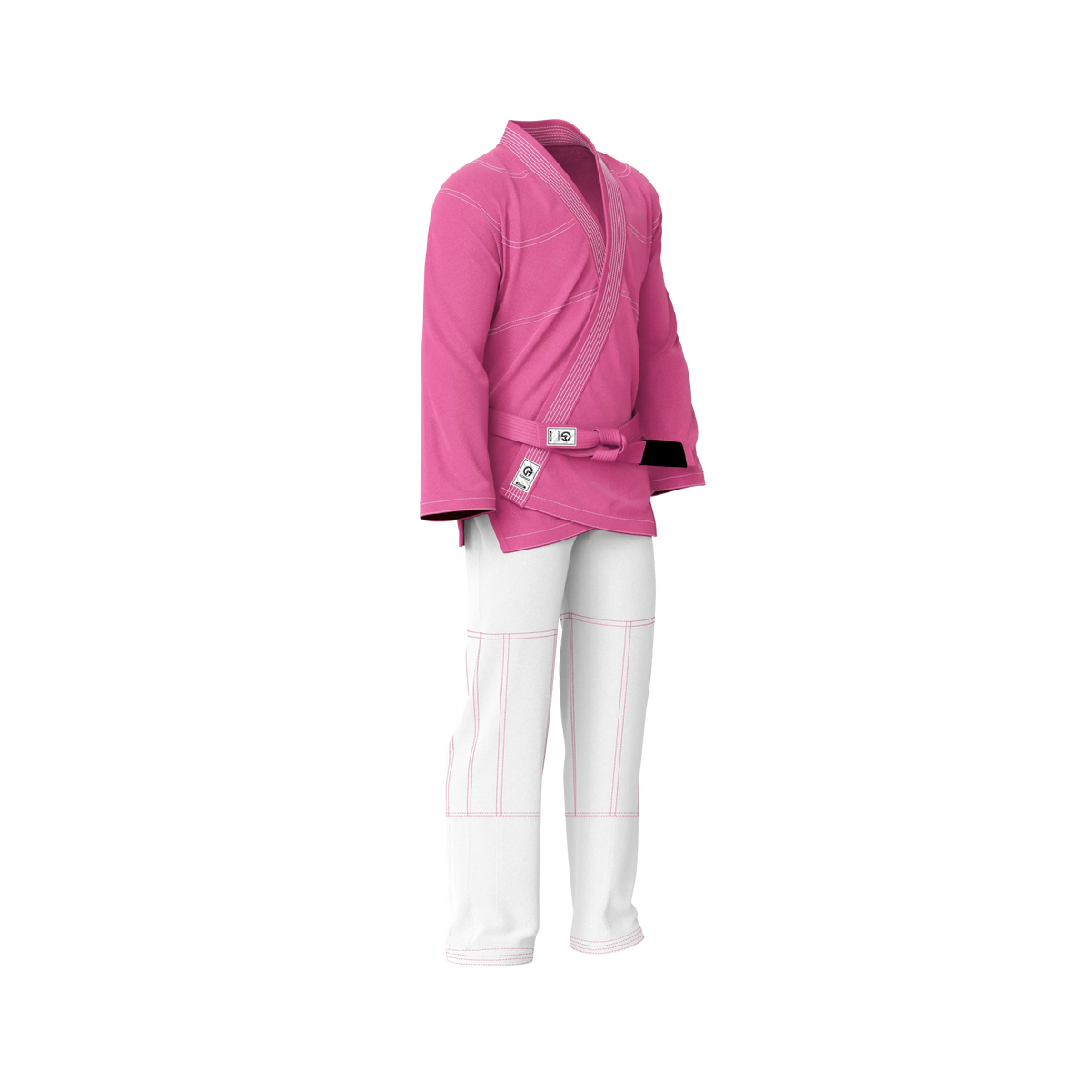 Pink/White BJJ Gi - Brazilian Jiu Jitsu Gi Core Series - G3