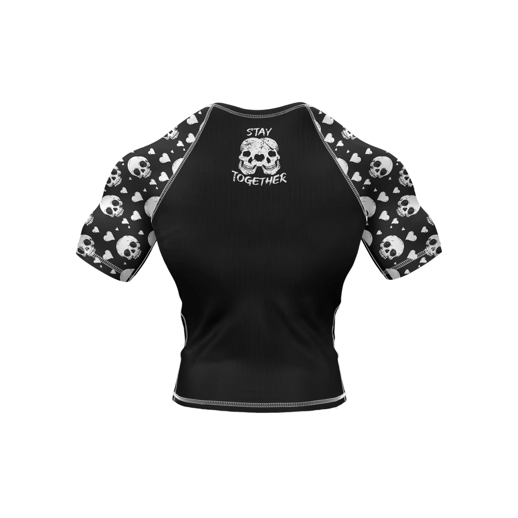 Skull 1 - Premium BJJ Rash Guard / Compression Top for Men/Women (Guardian Line)