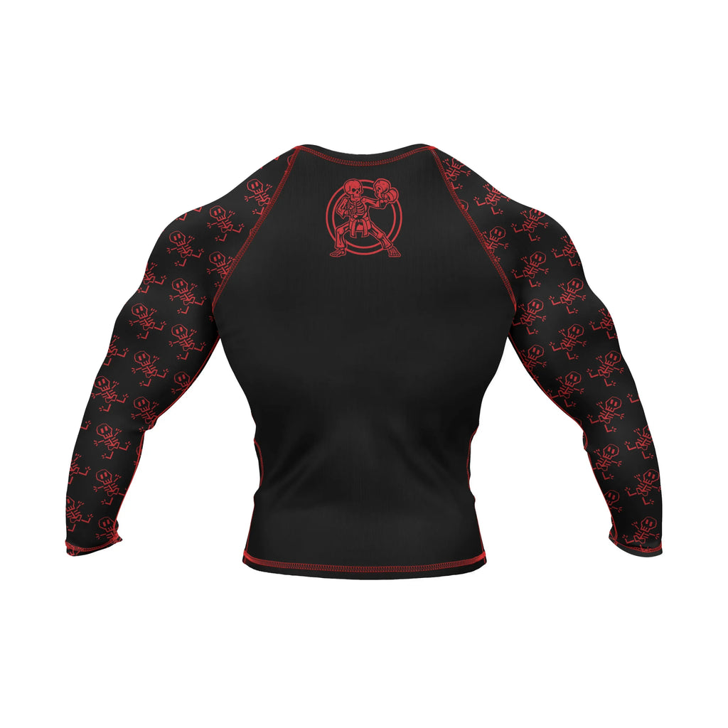 Skull 2 - Premium BJJ Rash Guard / Compression Top for Men/Women (Guardian Line)