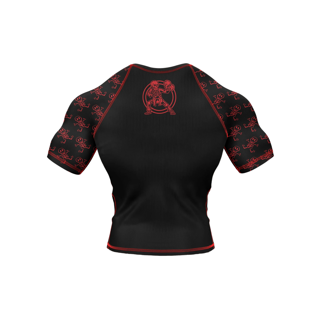 Skull 2 - Premium BJJ Rash Guard / Compression Top for Men/Women (Guardian Line)