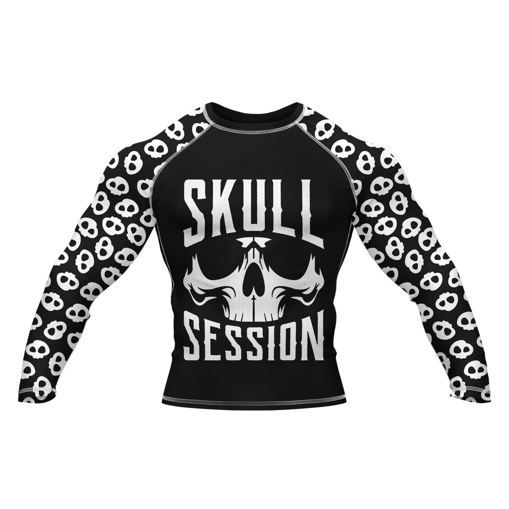 Skull 4 - Premium BJJ Rash Guard / Compression Top for Men/Women (Guardian Line)