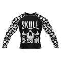 Skull 4 - Premium BJJ Rash Guard / Compression Top for Men/Women (Guardian Line)