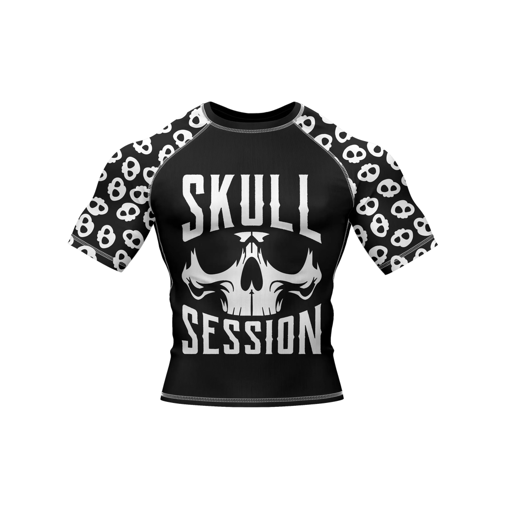 Skull 4 - Premium BJJ Rash Guard / Compression Top for Men/Women (Guardian Line)