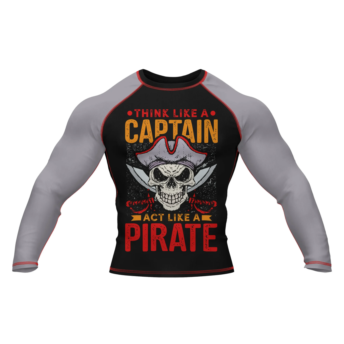 Skull 5 - Premium BJJ Rash Guard / Compression Top for Men/Women (Guardian Line)