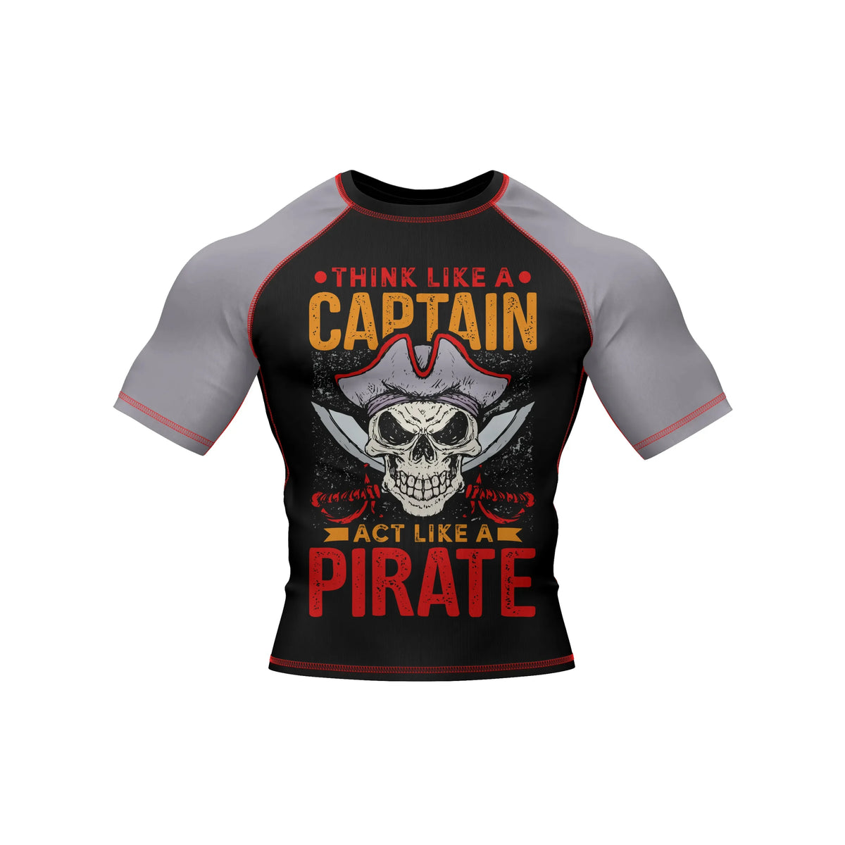 Skull 5 - Premium BJJ Rash Guard / Compression Top for Men/Women (Guardian Line)