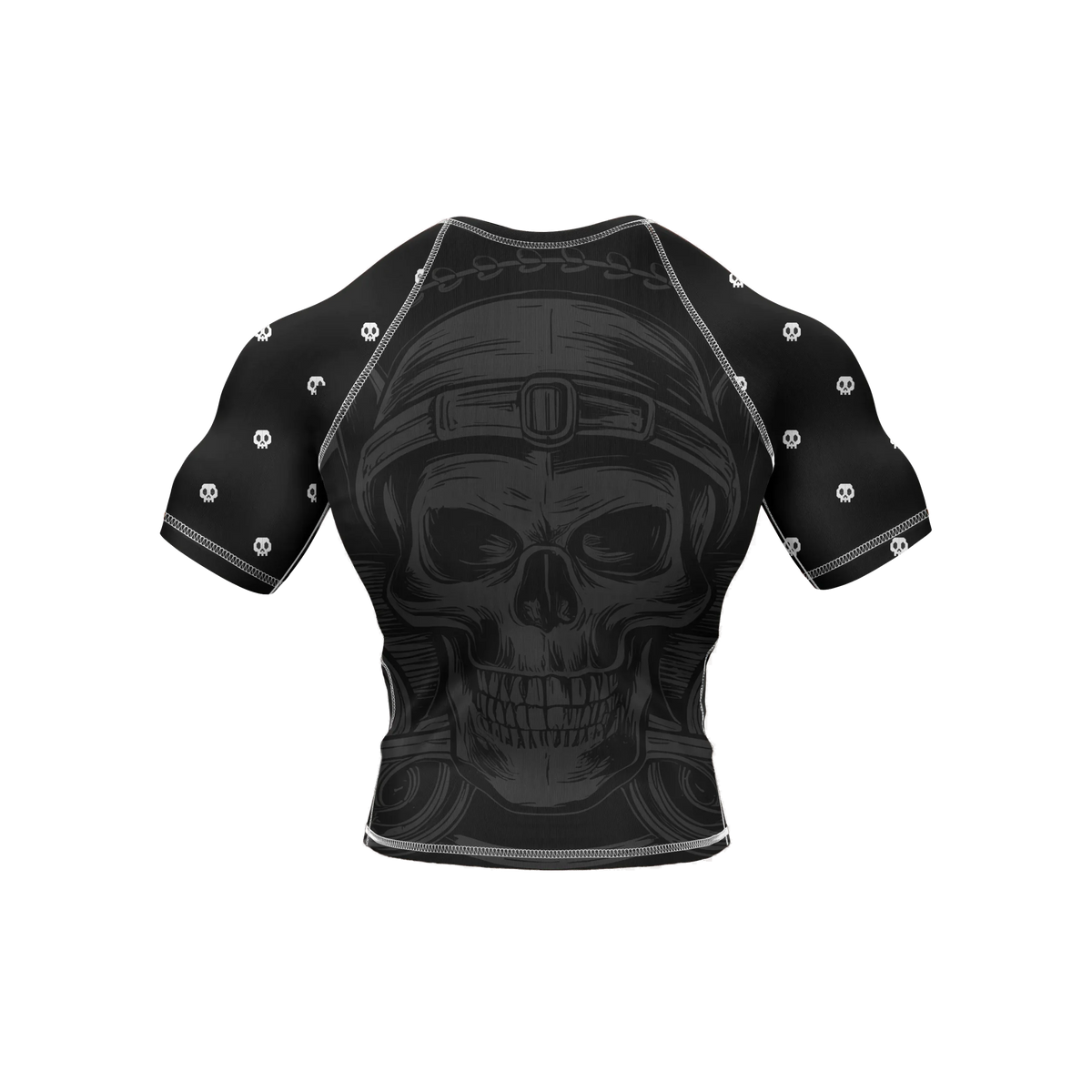 Skull 6 - Premium BJJ Rash Guard / Compression Top for Men/Women (Guardian Line)