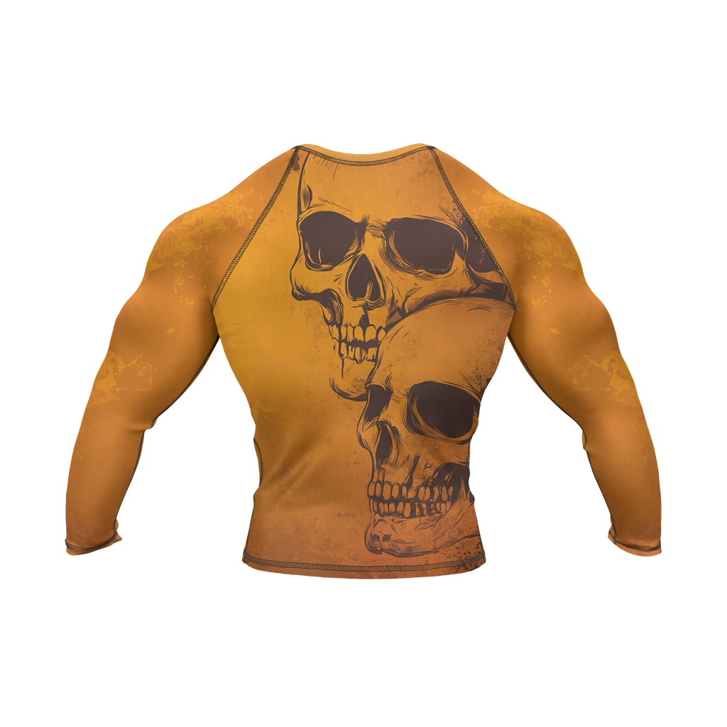 Skull 7 - Premium BJJ Rash Guard / Compression Top for Men/Women (Guardian Line)