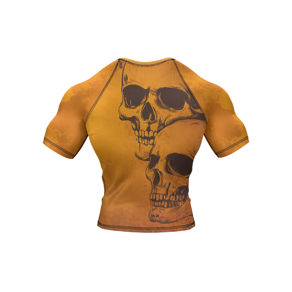 Skull 7 - Premium BJJ Rash Guard / Compression Top for Men/Women (Guardian Line)