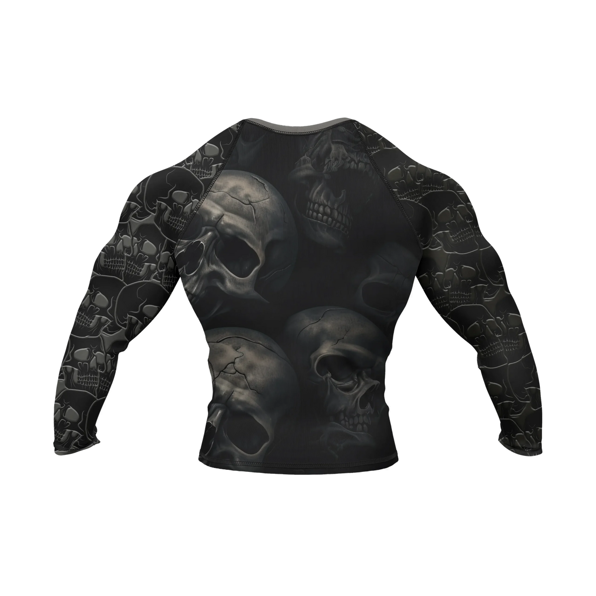 Skull 8 - Premium BJJ Rash Guard / Compression Top for Men/Women (Guardian Line)