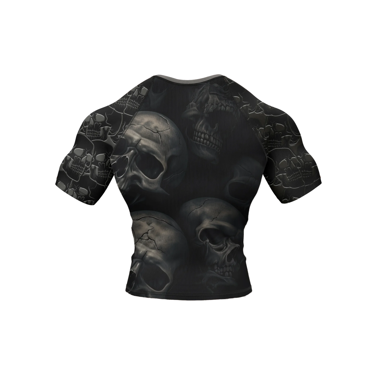 Skull 8 - Premium BJJ Rash Guard / Compression Top for Men/Women (Guardian Line)