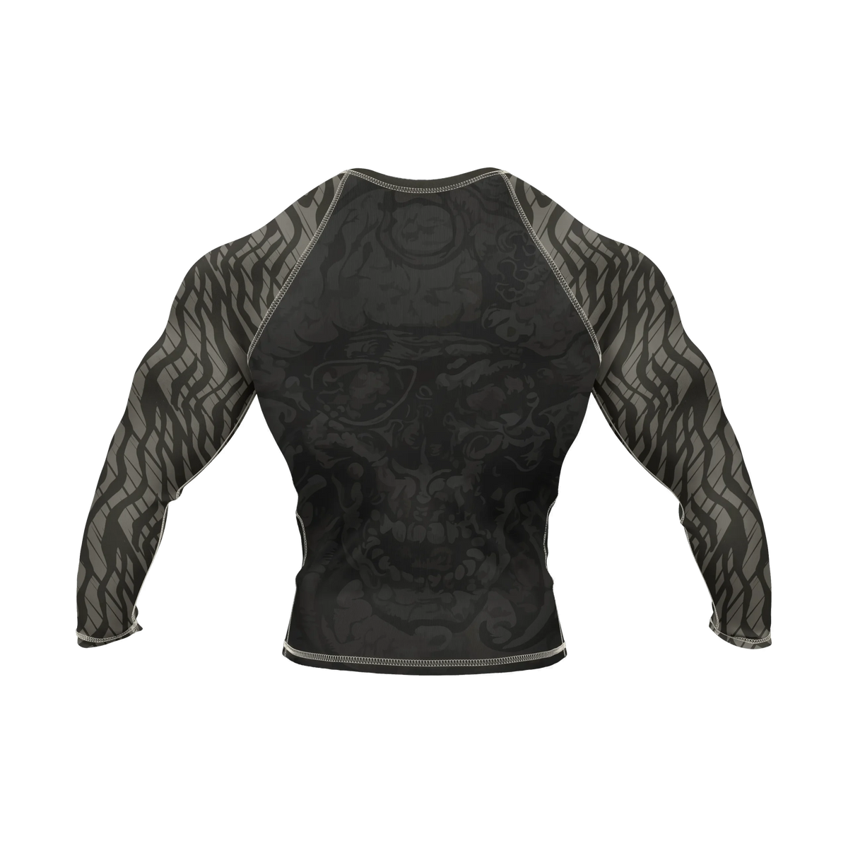 Skull 9 - Premium BJJ Rash Guard / Compression Top for Men/Women (Guardian Line)