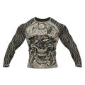 Skull 9 - Premium BJJ Rash Guard / Compression Top for Men/Women (Guardian Line)