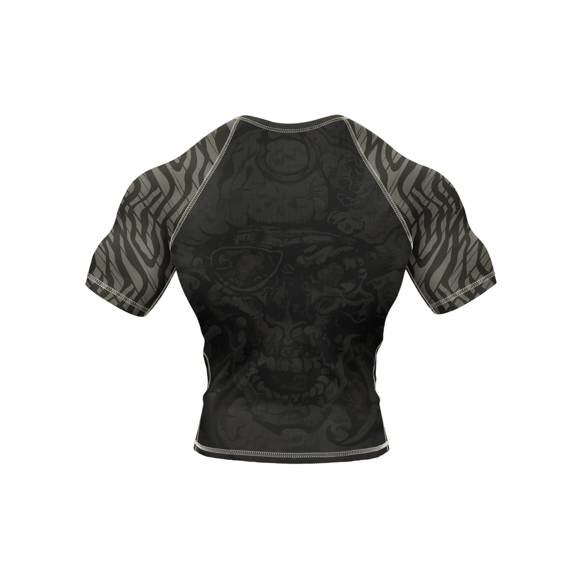 Skull 9 - Premium BJJ Rash Guard / Compression Top for Men/Women (Guardian Line)