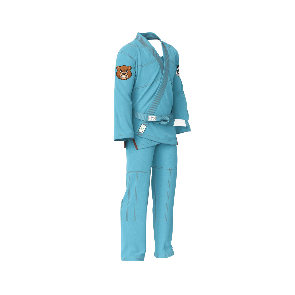 Sky Blue BJJ Gi - Brazilian Jiu Jitsu Gi - Pro Series - Zen & Zook