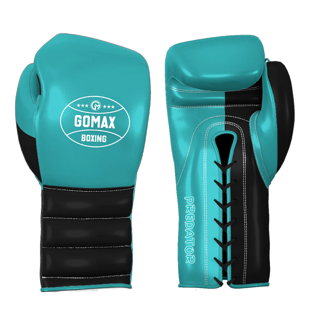 Predator Pro Boxing Glove - Power Strike (Sky Blue/Black)