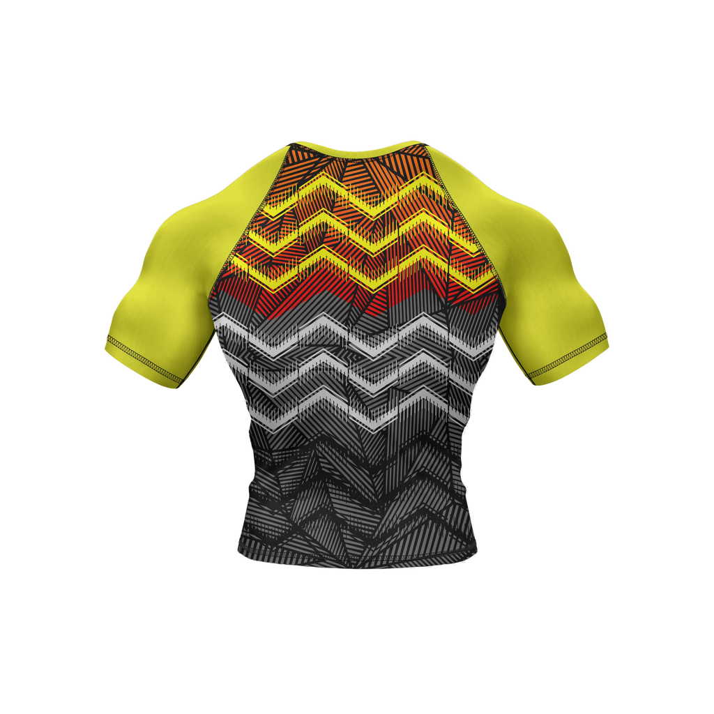 Solar Fracture - Premium BJJ Rash Guard / Compression Top for Men/Women