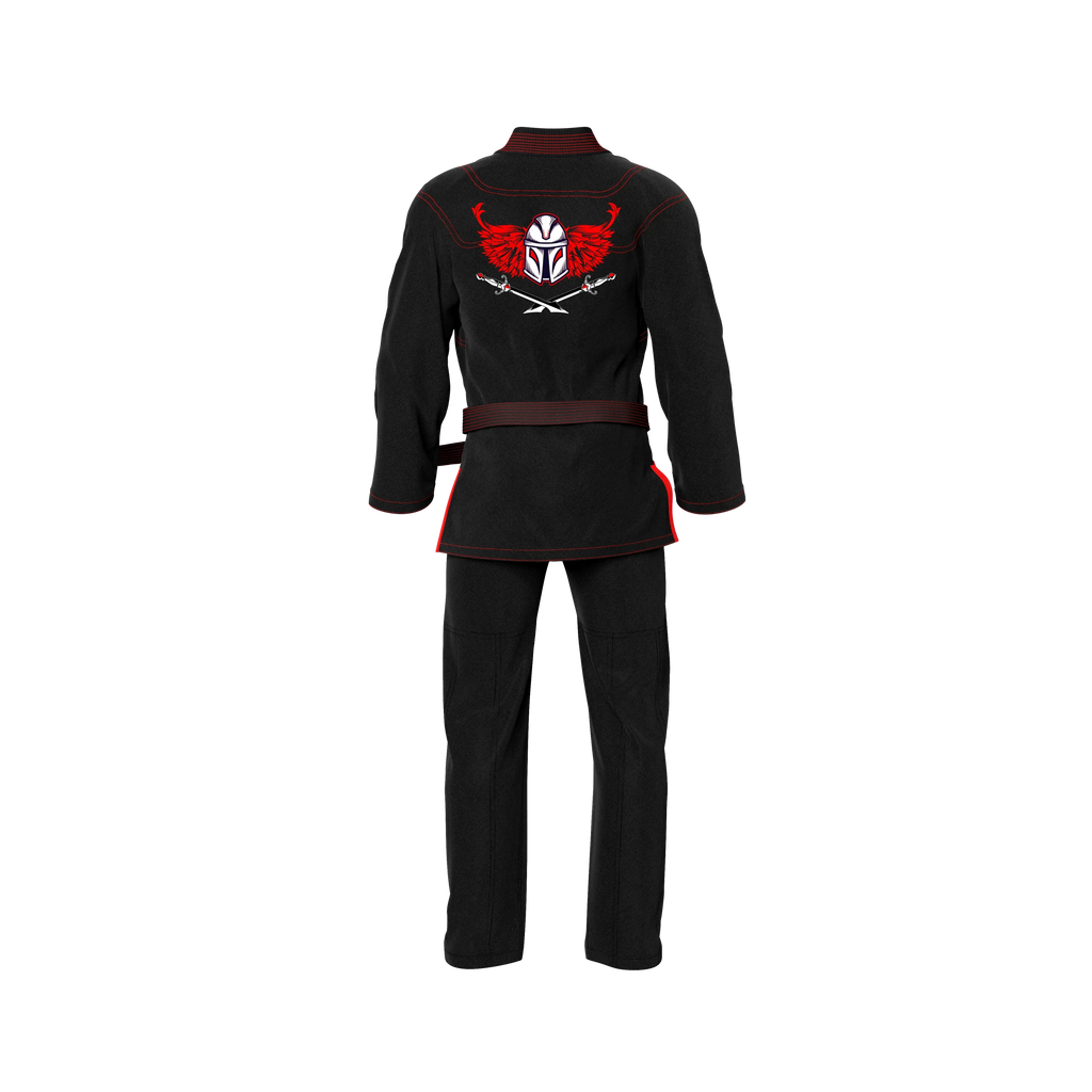 Spartan Sublimation Black Brazilian Jiu Jitsu Gi - Premium Summit Series (BJJ GI)