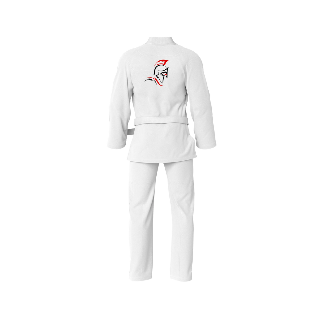 White Spartan Sublimation Brazilian Jiu Jitsu Gi - Premium Summit Series (BJJ GI)
