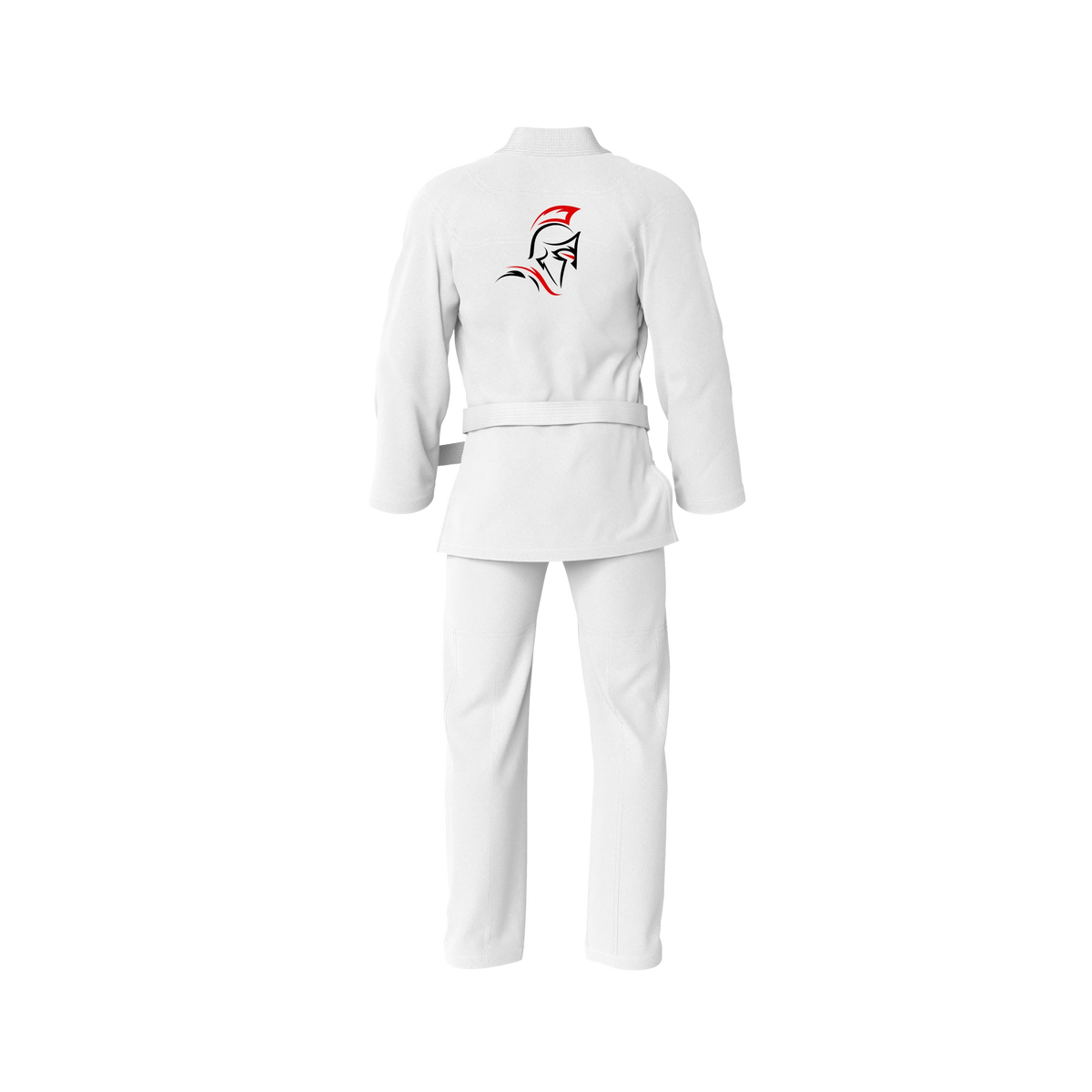 White Spartan Sublimation Brazilian Jiu Jitsu Gi - Premium Summit Series (BJJ GI)