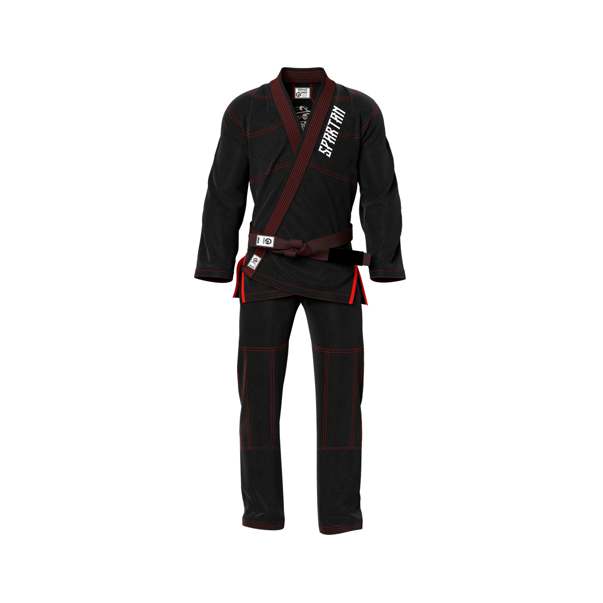 Spartan Sublimation Black Brazilian Jiu Jitsu Gi - Premium Summit Series (BJJ GI)