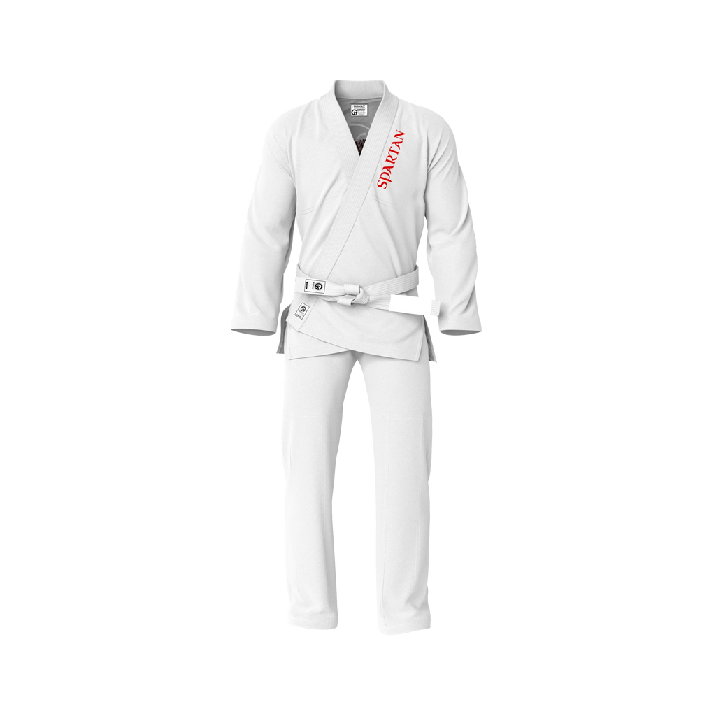 White Spartan Sublimation Brazilian Jiu Jitsu Gi - Premium Summit Series (BJJ GI)