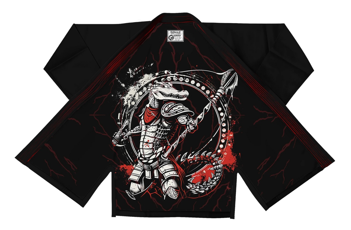 Spartan Sublimation Black Brazilian Jiu Jitsu Gi - Premium Summit Series (BJJ GI)