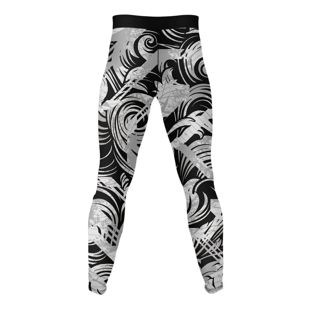 Spiral Dusk – Premium BJJ Rash Guard Compression Pants/Spats/Leggings for Men & Women
