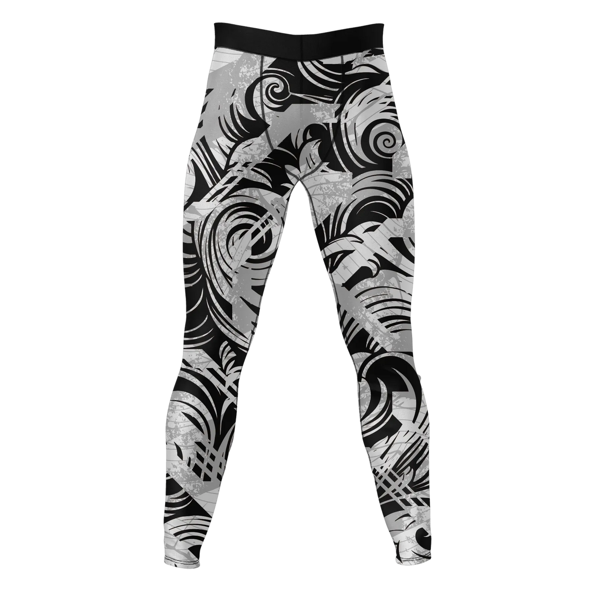 Spiral Dusk – Premium BJJ Rash Guard Compression Pants/Spats/Leggings for Men & Women