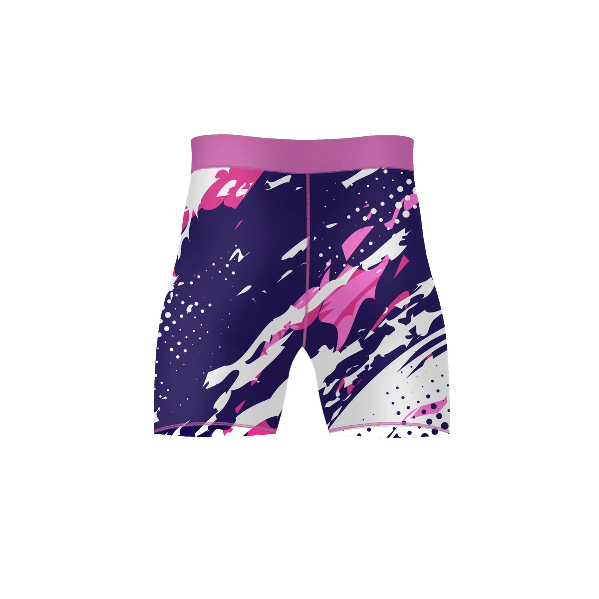 Splash Abstract – Premium BJJ Rash Guard Compression Shorts for Men & Women